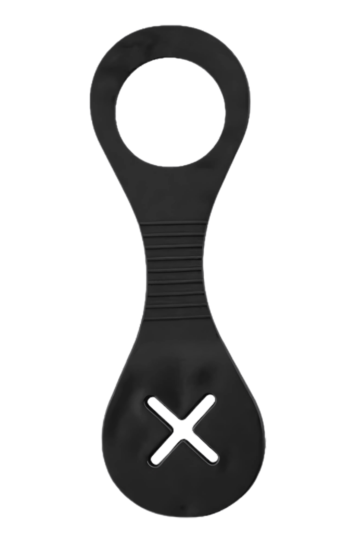 Poop bag holder black 13 x 4 cm - Per piece