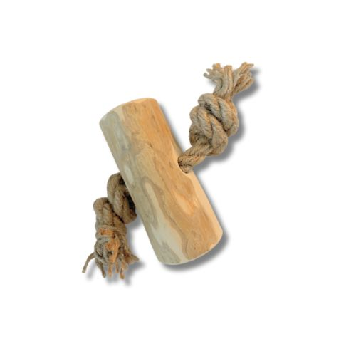 Koffiehout met kokosvezel