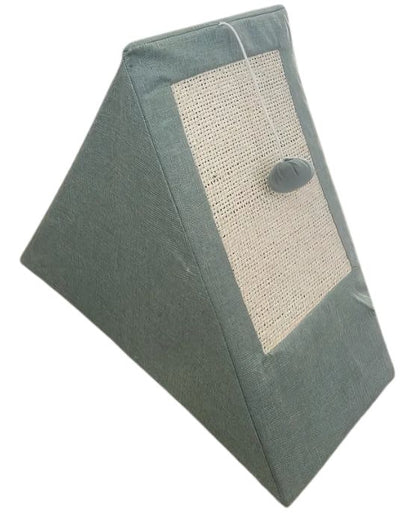 Kattenhuis pyramide met krabmat - 51 x 25 x 40 cm