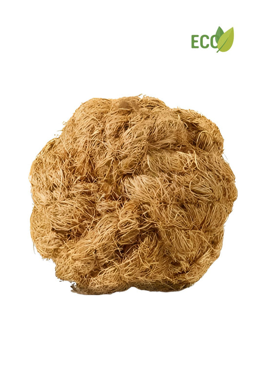 Ball of coconut fiber