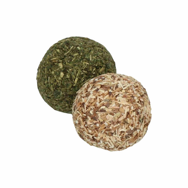 Madnip kattenspeelballen – Per twee stuks