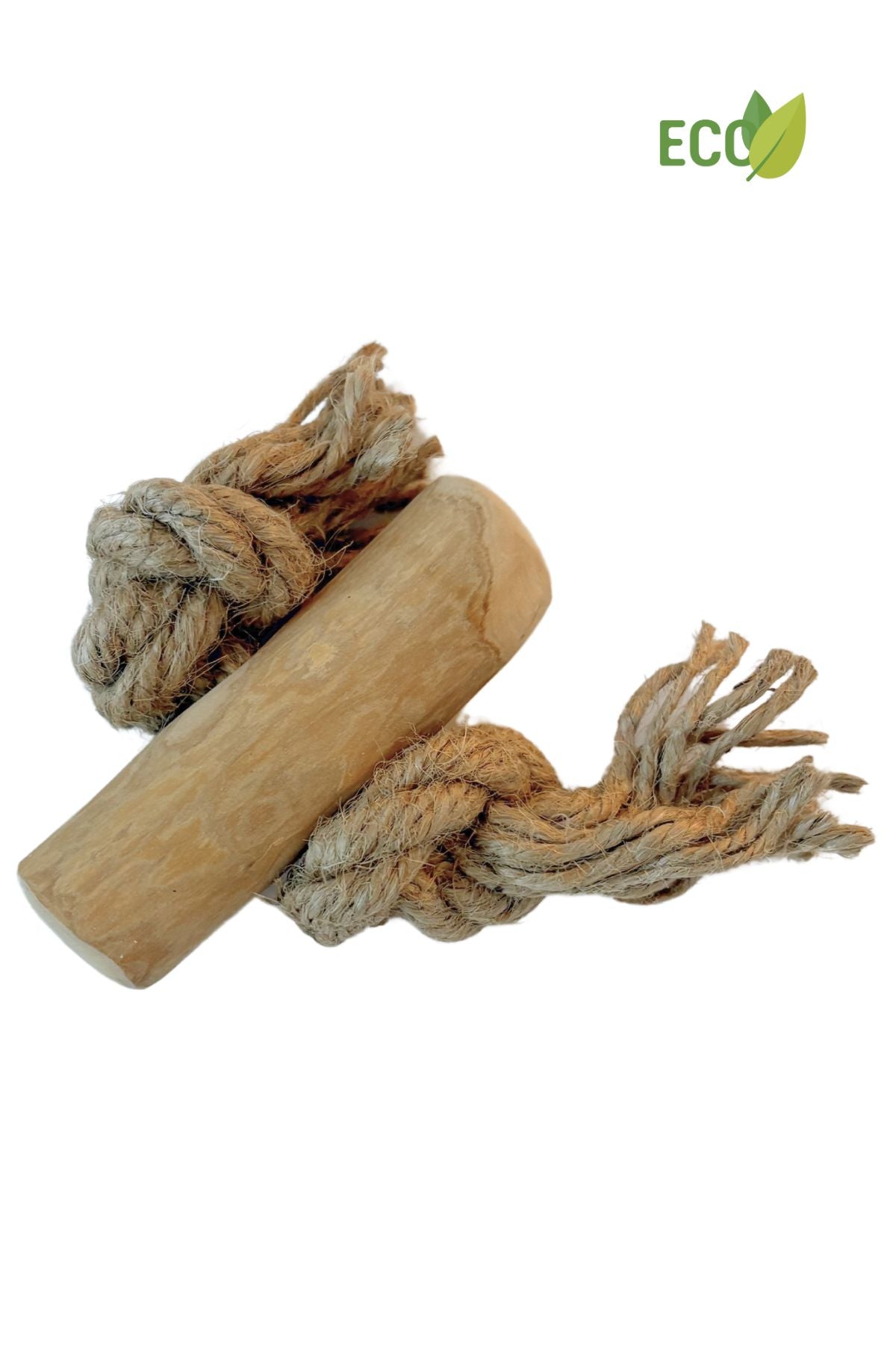 Chewing stick Coffee wood with coconut fiber S - Per piece