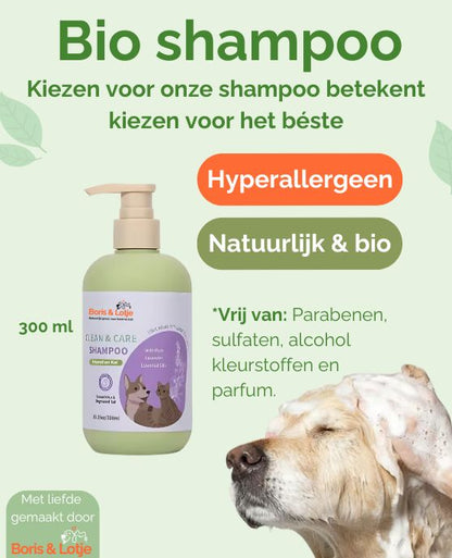 Biologische hondenshampoo - Kokos Lavendel - Per 300 ml