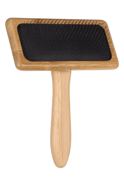 Dog Brush Bamboo 15.4 x 10.4 cm - Per piece