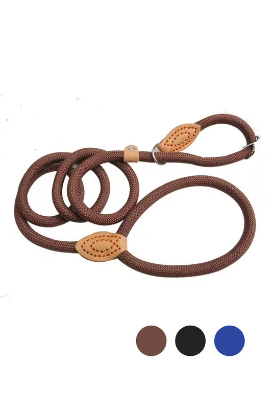 Dog Leash Training Line Brown 180 cm - Per piece